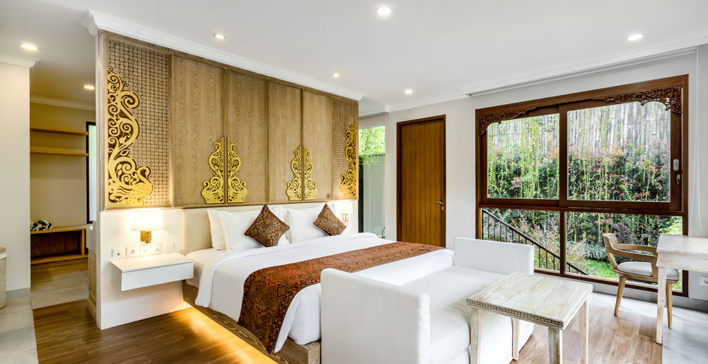 Pala Ubud - Villa Batur - Serene master bedroom